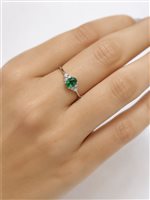 Ring Recarlo Woman in Gold Smeraldo R03CC069/SM015